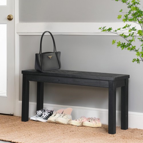 40in wooden porch - porch, bench