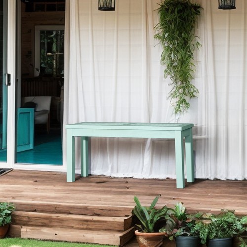 Outdoor wood porch bench - outdoor,
